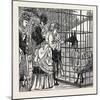 Sketches in the International Exhibition: the Llama 1871-null-Mounted Giclee Print