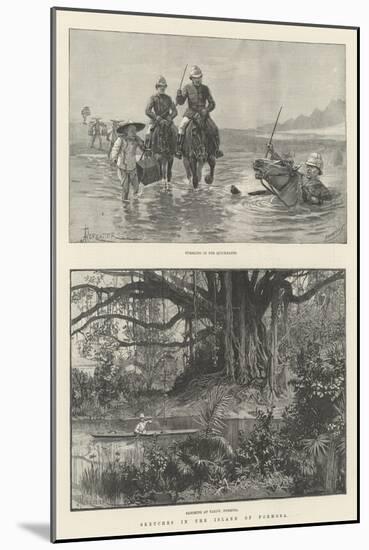 Sketches in the Island of Formosa-Amedee Forestier-Mounted Giclee Print