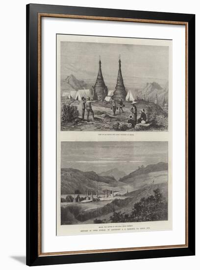 Sketches in Upper Burmah-Charles Auguste Loye-Framed Giclee Print