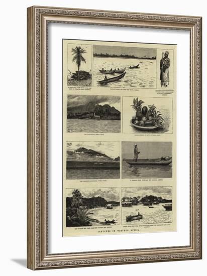 Sketches in Western Africa-null-Framed Giclee Print