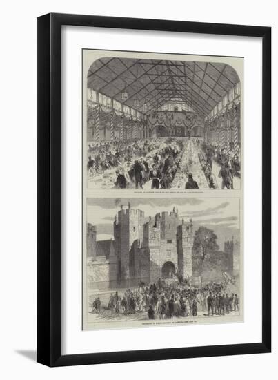 Sketches of Alnwick-null-Framed Giclee Print