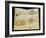 Sketches of Arabs, Landscapes of Morocco, Arab Crowds, Gate of Meknes and Hand-Written Notes-Eugene Delacroix-Framed Giclee Print