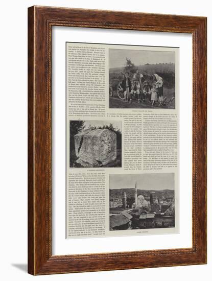 Sketches of Bosnia-null-Framed Giclee Print