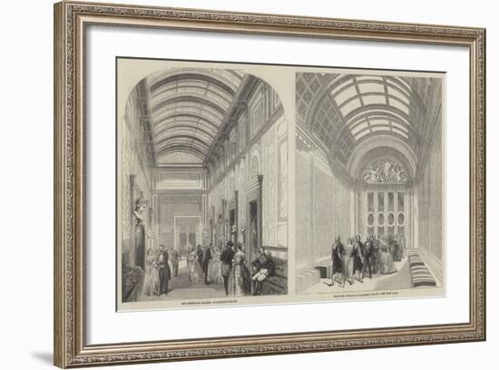 Sketches of Buckingham Palace-null-Framed Giclee Print