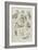 Sketches of Captain Swift at the Haymarket Theatre-David Hardy-Framed Giclee Print