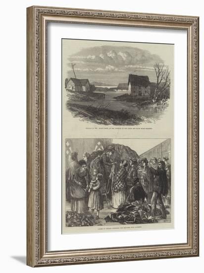 Sketches of Chicago-Matthew White Ridley-Framed Giclee Print