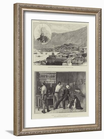 Sketches of Chile-Melton Prior-Framed Giclee Print