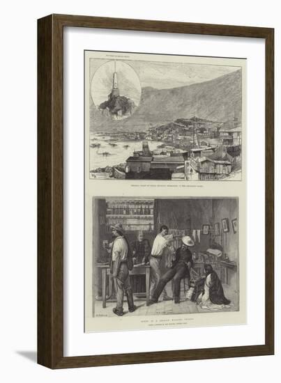 Sketches of Chile-Melton Prior-Framed Giclee Print