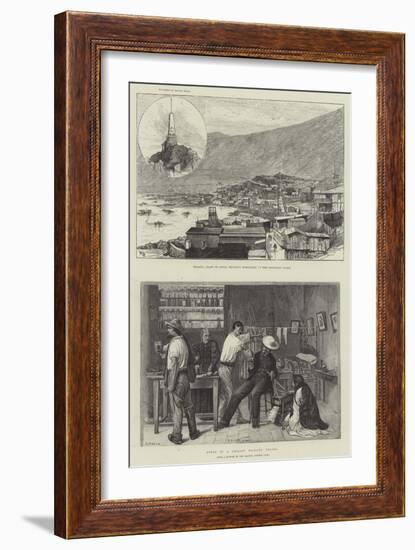 Sketches of Chile-Melton Prior-Framed Giclee Print