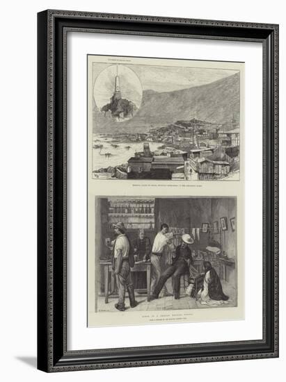 Sketches of Chile-Melton Prior-Framed Giclee Print