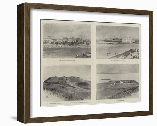 Sketches of China-Charles Auguste Loye-Framed Giclee Print
