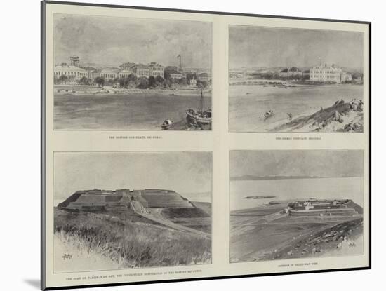 Sketches of China-Charles Auguste Loye-Mounted Giclee Print