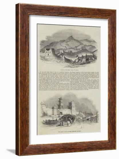 Sketches of China-null-Framed Giclee Print