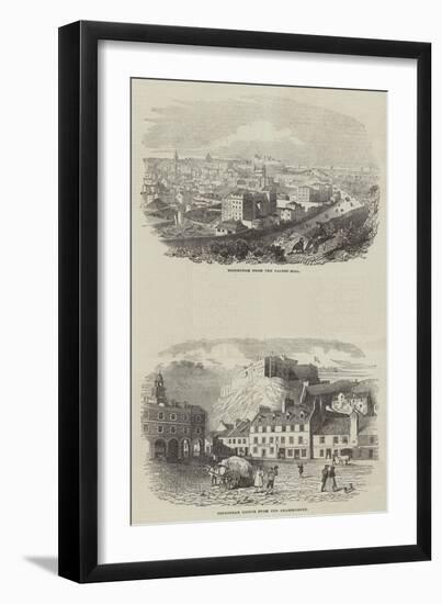 Sketches of Edinburgh-null-Framed Giclee Print