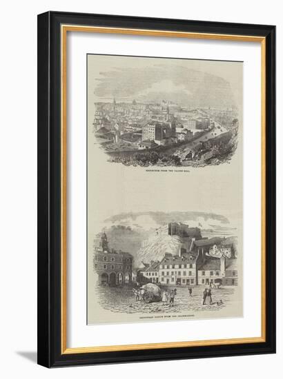 Sketches of Edinburgh--Framed Giclee Print