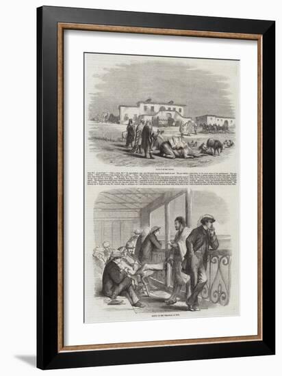 Sketches of Egypt-null-Framed Giclee Print