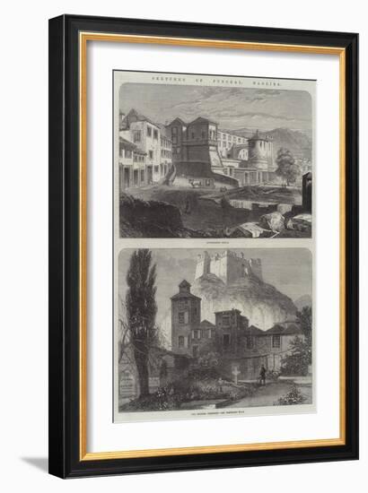 Sketches of Funchal, Madeira-null-Framed Giclee Print