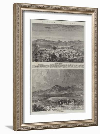 Sketches of Herat-null-Framed Giclee Print