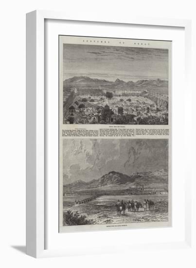 Sketches of Herat-null-Framed Giclee Print