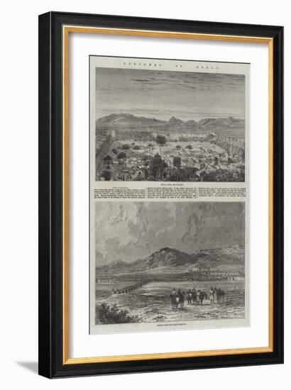 Sketches of Herat-null-Framed Giclee Print