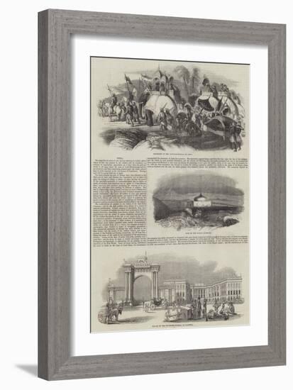 Sketches of India-null-Framed Giclee Print