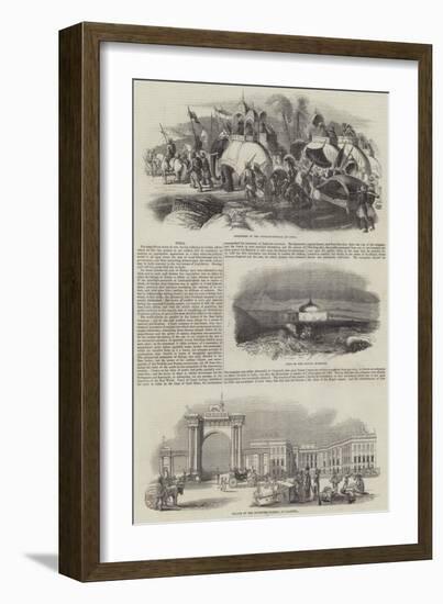 Sketches of India-null-Framed Giclee Print