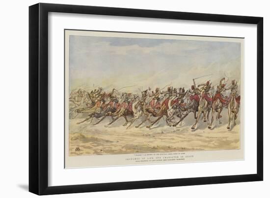 Sketches of Life and Character in Egypt-null-Framed Giclee Print