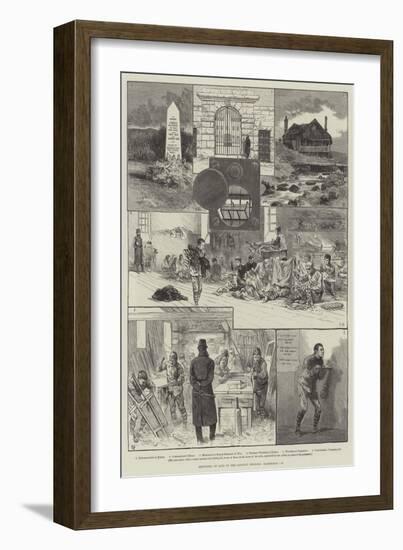 Sketches of Life in the Convict Prisons, Dartmoor-Walter Bothams-Framed Giclee Print