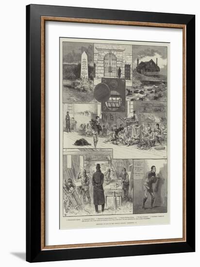 Sketches of Life in the Convict Prisons, Dartmoor-Walter Bothams-Framed Giclee Print