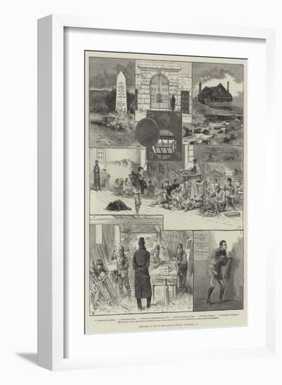 Sketches of Life in the Convict Prisons, Dartmoor-Walter Bothams-Framed Giclee Print