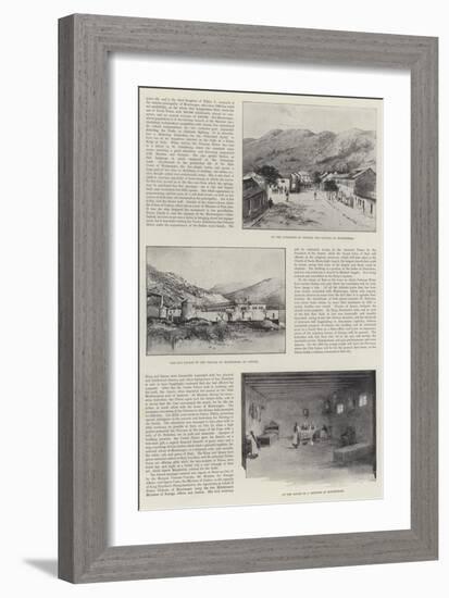 Sketches of Montenegro-null-Framed Giclee Print