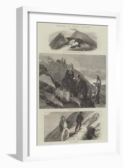 Sketches of Mount Vesuvius-Arthur Hopkins-Framed Giclee Print