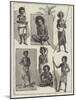 Sketches of Native Life in the South Pacific Islands-null-Mounted Giclee Print