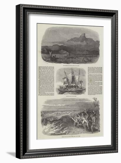 Sketches of New Guinea-Harden Sidney Melville-Framed Giclee Print