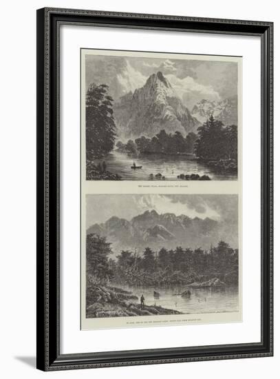 Sketches of New Zealand-null-Framed Giclee Print