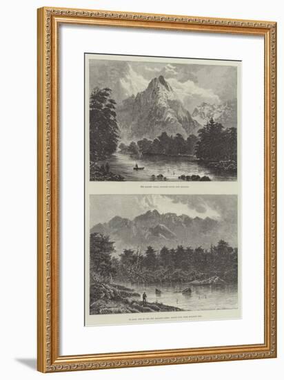 Sketches of New Zealand-null-Framed Giclee Print