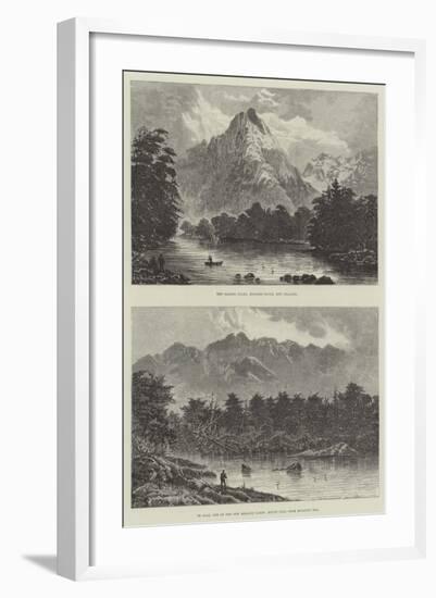 Sketches of New Zealand-null-Framed Giclee Print