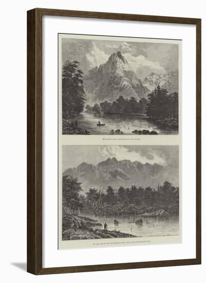 Sketches of New Zealand-null-Framed Giclee Print