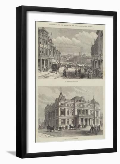 Sketches of Nottingham-Frank Watkins-Framed Giclee Print