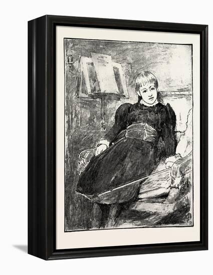 Sketches of Pictures in the Exhibition of the Royal Institute of Painters in Water Colours-Sir James Dromgole Linton-Framed Premier Image Canvas