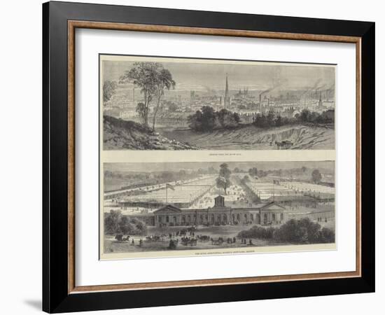 Sketches of Reading-Frank Watkins-Framed Giclee Print