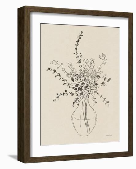 Sketches of Spring II Beige-Danhui Nai-Framed Art Print