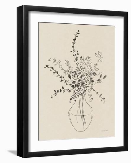 Sketches of Spring II Beige-Danhui Nai-Framed Art Print