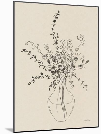 Sketches of Spring II Beige-Danhui Nai-Mounted Art Print