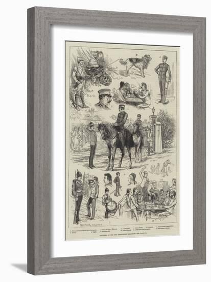 Sketches of the 66th (Berkshire) Regiment-Frank Feller-Framed Giclee Print