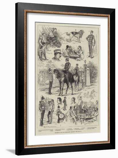 Sketches of the 66th (Berkshire) Regiment-Frank Feller-Framed Giclee Print