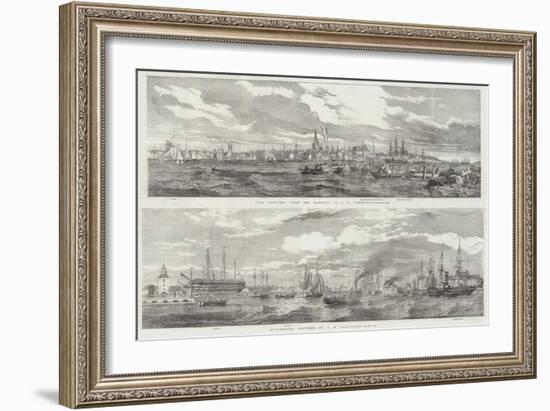 Sketches of the Baltic Sea-John Wilson Carmichael-Framed Giclee Print