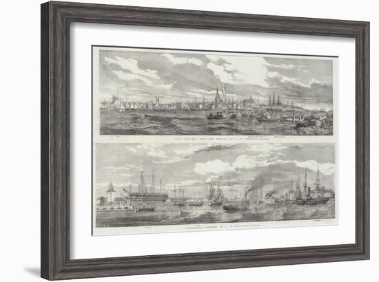 Sketches of the Baltic Sea-John Wilson Carmichael-Framed Giclee Print