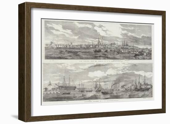 Sketches of the Baltic Sea-John Wilson Carmichael-Framed Giclee Print