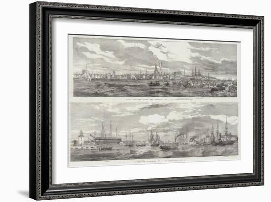 Sketches of the Baltic Sea-John Wilson Carmichael-Framed Giclee Print